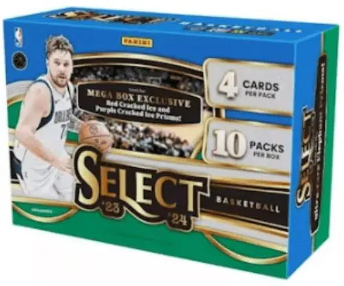 2023-24 Panini Select Basketball 10-Pack Mega Box (Red Cracked Ice!) FRENLY BRICKS - Open 7 Days