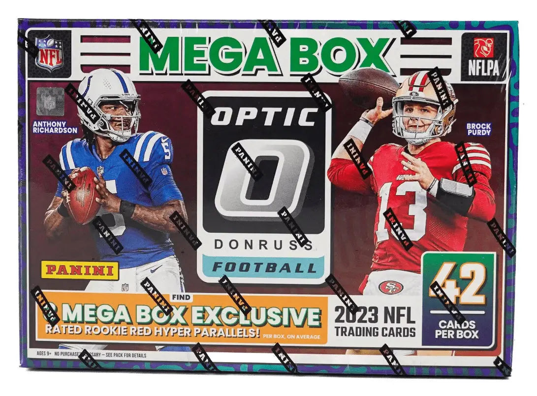 2023 Panini Donruss Optic Football NFL Hobby Mega Box (Red Hyper Parallels) FRENLY BRICKS - Open 7 Days