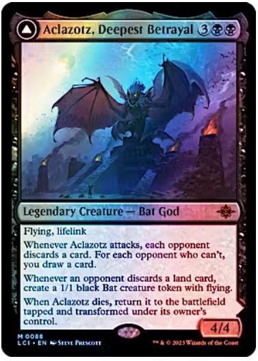 Aclazotz, Deepest Betrayal The Lost Caverns of Ixalan #: 0088 FOIL FRENLY BRICKS - Open 7 Days