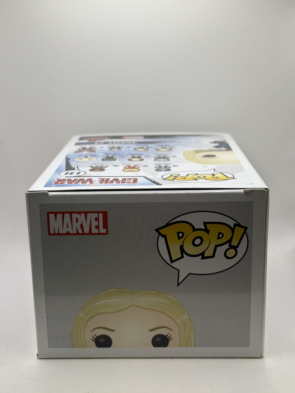 Funko POP! Marvel Captain America Civil War #131 Agent 13 Bobble-Head - Box DMG — top image 5
