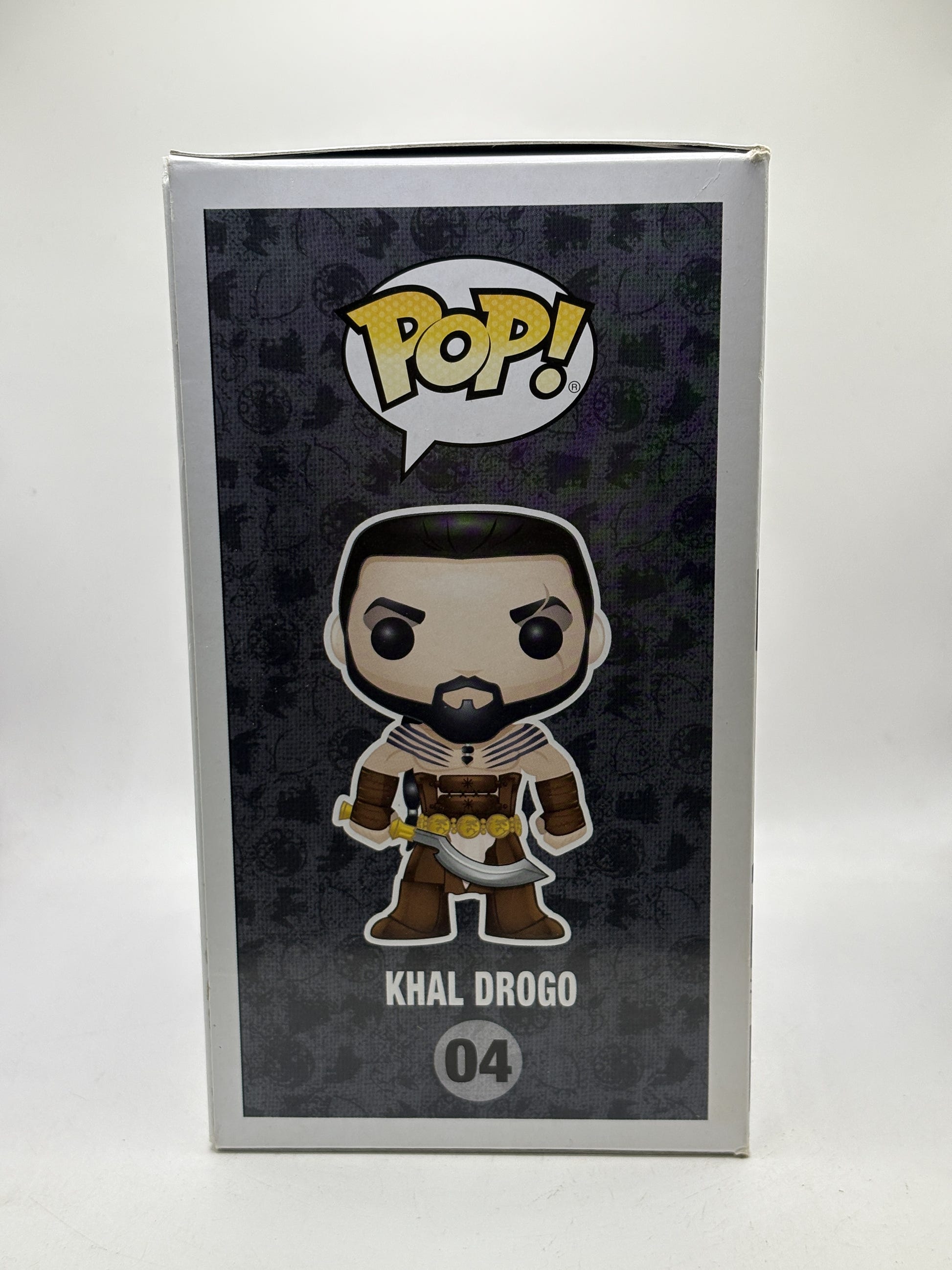 Funko POP! Game of Thrones #04 Khal Drogo Vinyl Figure - Box DMG — left image 4
