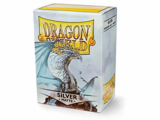 Dragon Shield: Sleeves – Matte – Silver FRENLY BRICKS - Open 7 Days