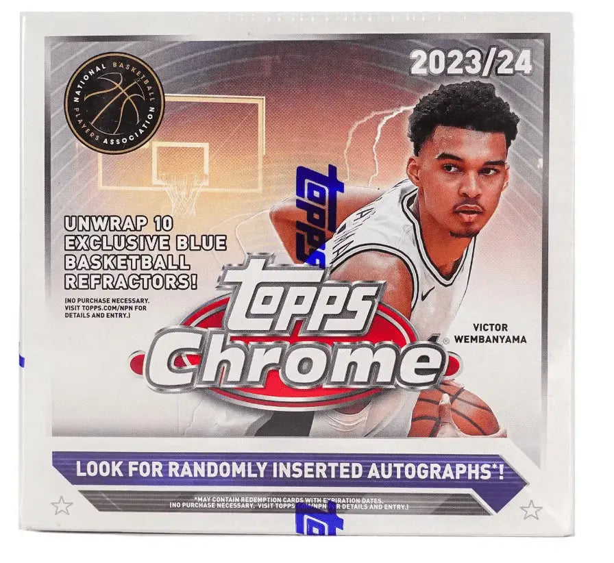 2023-24 TOPPS CHROME BASKETBALL MEGA BOX FRENLY BRICKS - Open 7 Days