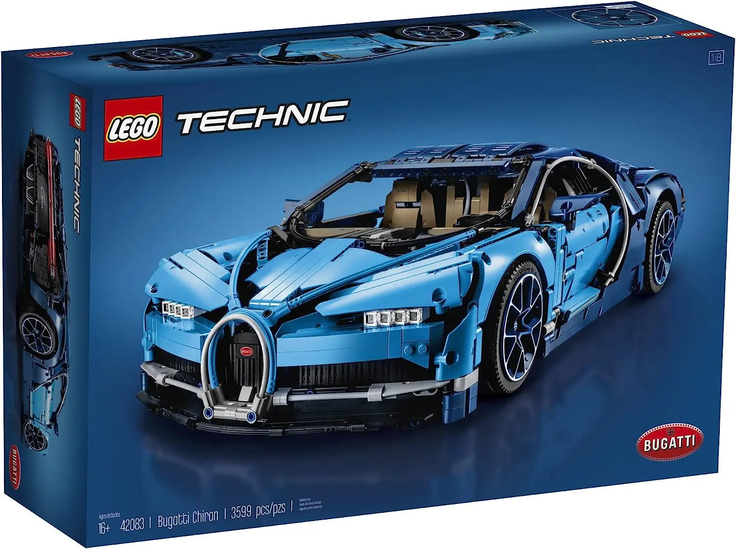 LEGO Technic Bugatti Chiron 42083 - FRENLY BRICKS - Open 7 Days