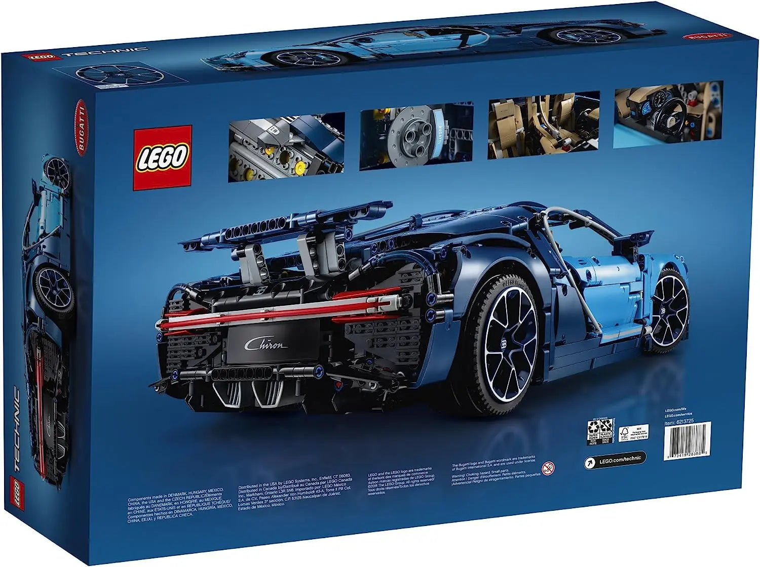 LEGO Technic Bugatti Chiron 42083 - FRENLY BRICKS - Open 7 Days