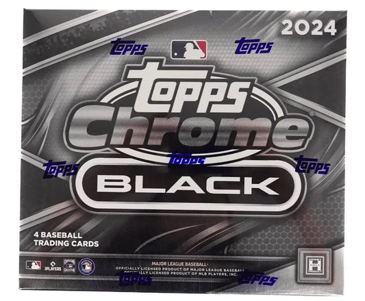 2024 Topps Chrome Black Baseball Hobby Box FRENLY BRICKS - Open 7 Days