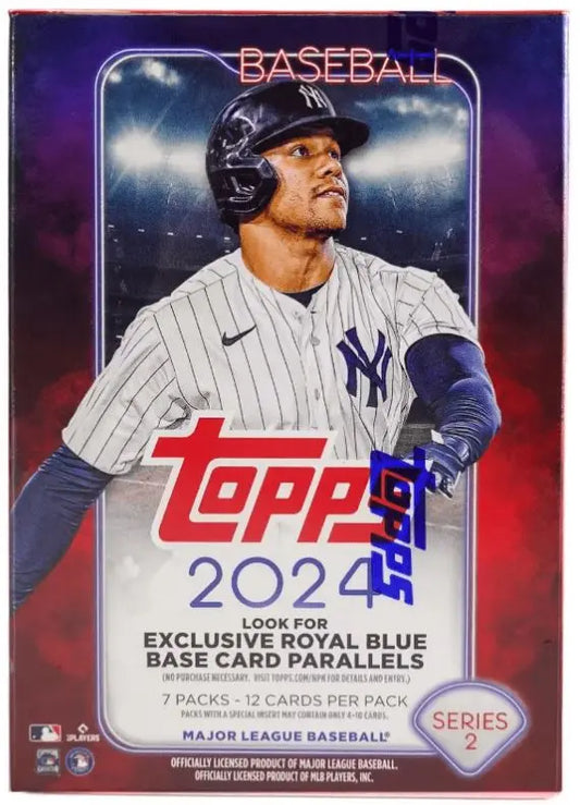 2024 TOPPS SERIES 2 BASEBALL 7-PACK BLASTER BOX FRENLY BRICKS - Open 7 Days