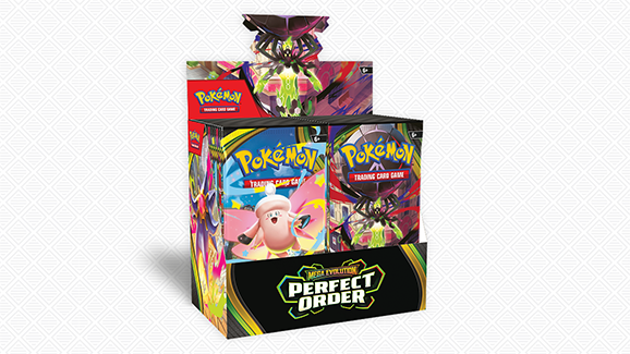 Pokémon TCG Mega Evolution Perfect Order Booster Display Box image 1