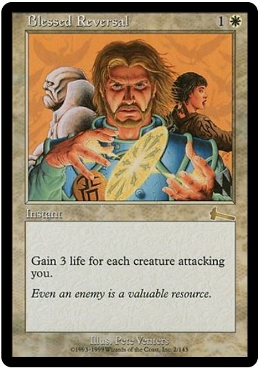 Blessed Reversal Urza's Legacy (R) Collector #: 002 FRENLY BRICKS
