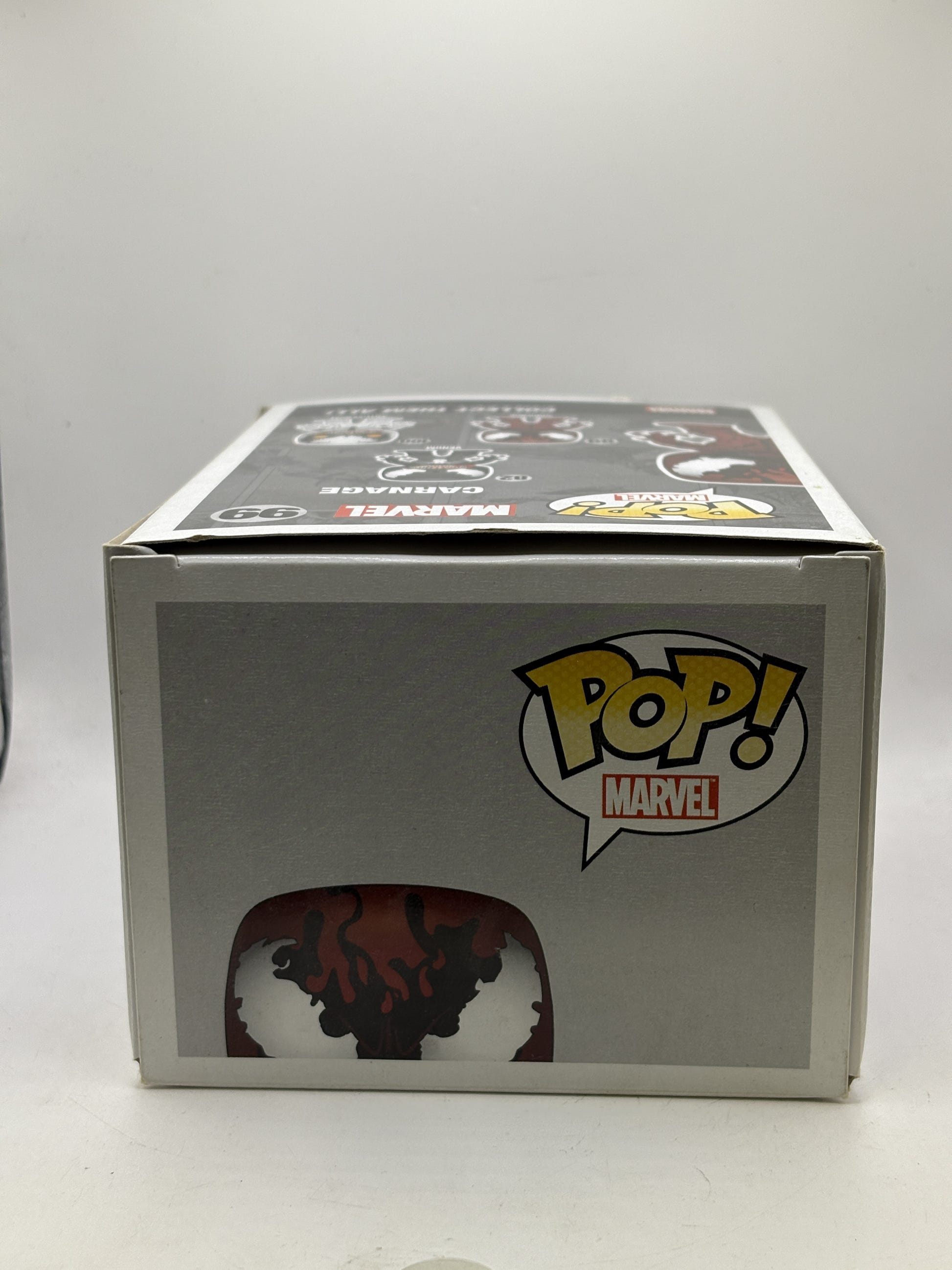 Funko POP! Marvel #99 Carnage Bobble-Head - Box DMG — top image 5