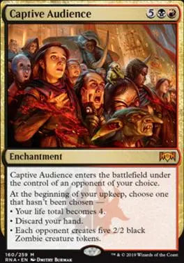 Captive Audience Ravnica Allegiance (M) Collector #: 160 FRENLY BRICKS - Open 7 Days