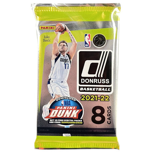 2021 - 22 Panini Donruss Basketball Retail Pack Sealed FRENLY BRICKS - Open 7 Days