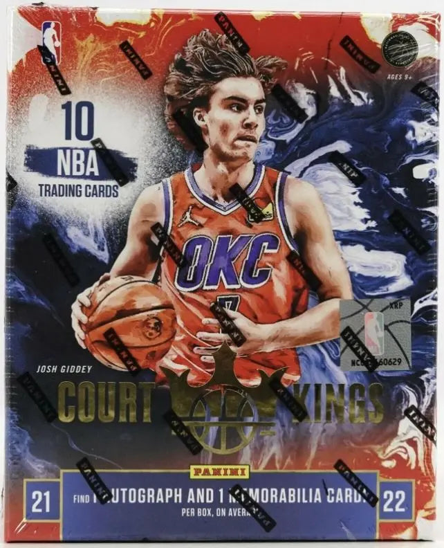 2021-22 Panini Court Kings Basketball Hobby Box FRENLY BRICKS - Open 7 Days