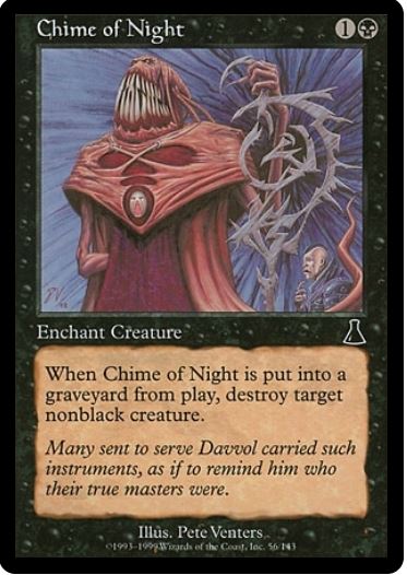 Chime of Night Urza's Destiny (C) Collector #: 056 FRENLY BRICKS