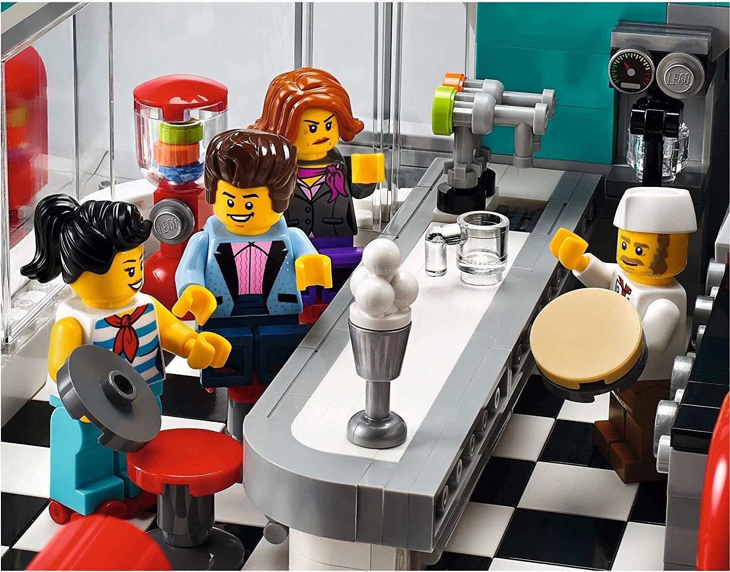 LEGO Creator: Downtown Diner (10260) FRENLY BRICKS - Open 7 Days