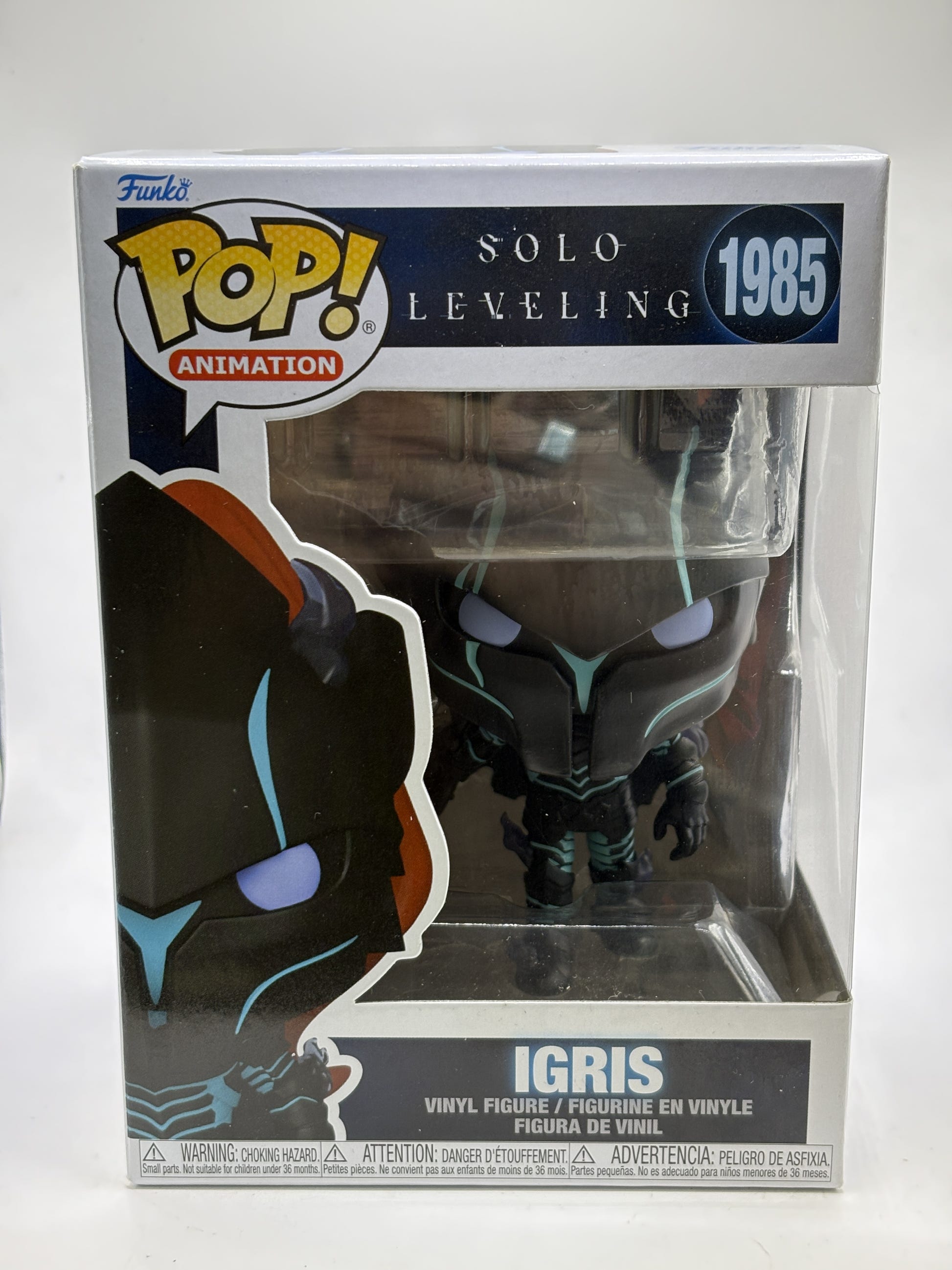 Funko POP! Animation Solo Leveling #1985 Igris Vinyl Figure — front image 1