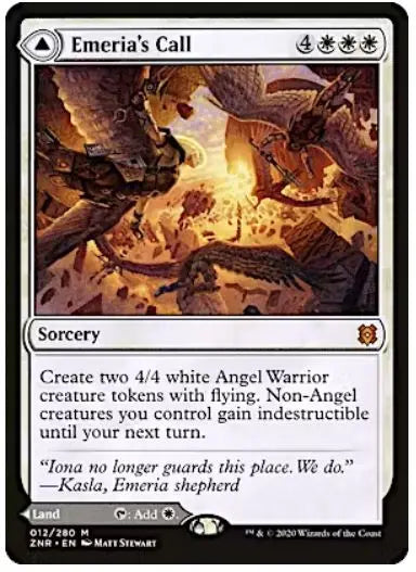 Emeria's Call Zendikar Rising (M) Collector #: 012 FRENLY BRICKS - Open 7 Days