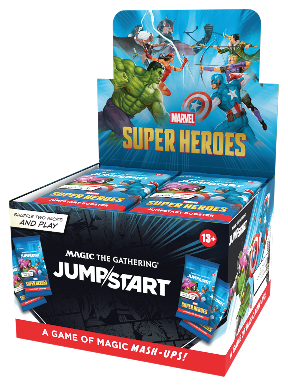 Magic: The Gathering Marvel Super Heroes Jumpstart Booster Box image 1