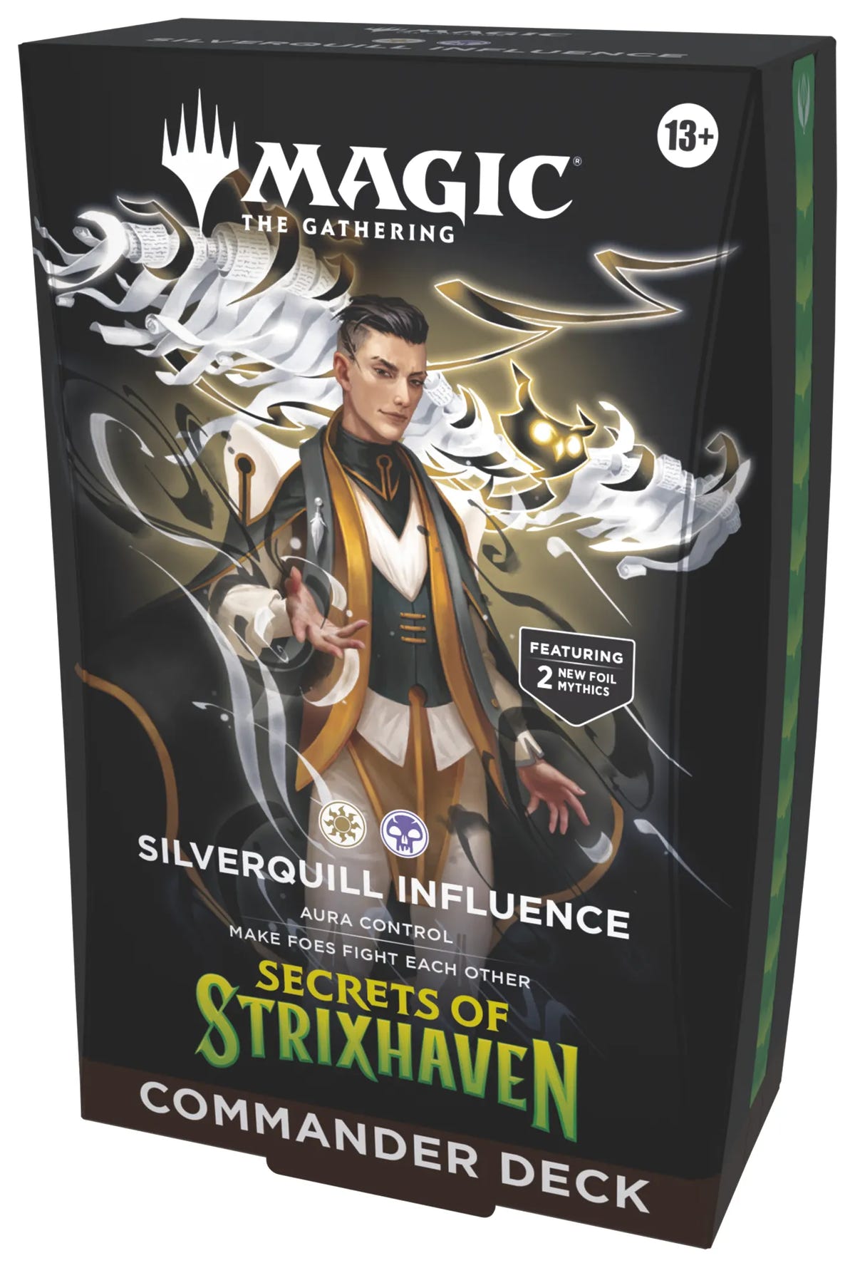 Secrets of Strixhaven Commander Deck Silverquill Influence image 1