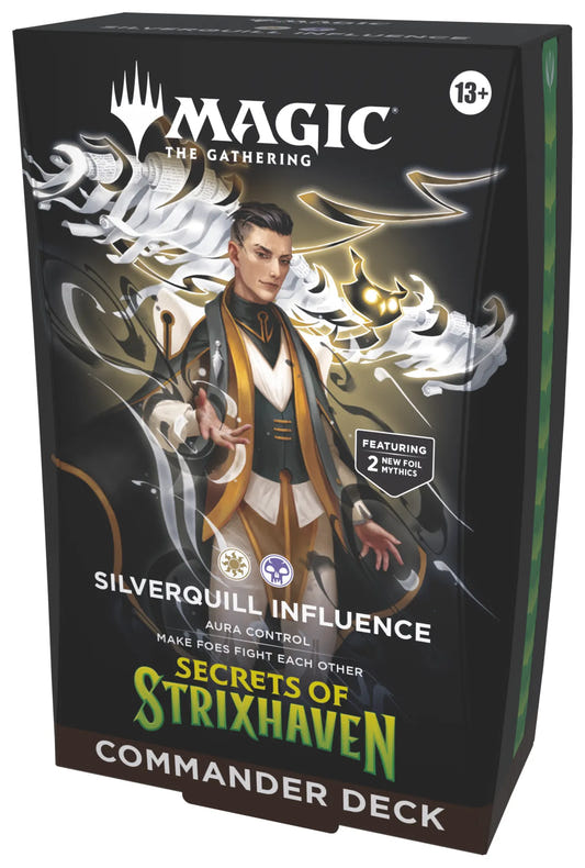 Secrets of Strixhaven Commander Deck Silverquill Influence