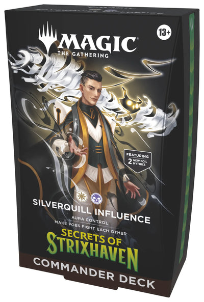 Magic: The Gathering Secrets of Strixhaven Commander Deck - Silverquill Influence