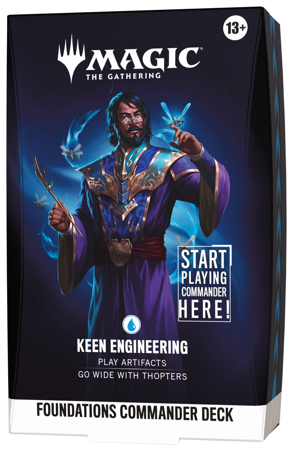 Magic: The Gathering Foundations Commander Deck Keen Engineering official product image image 1