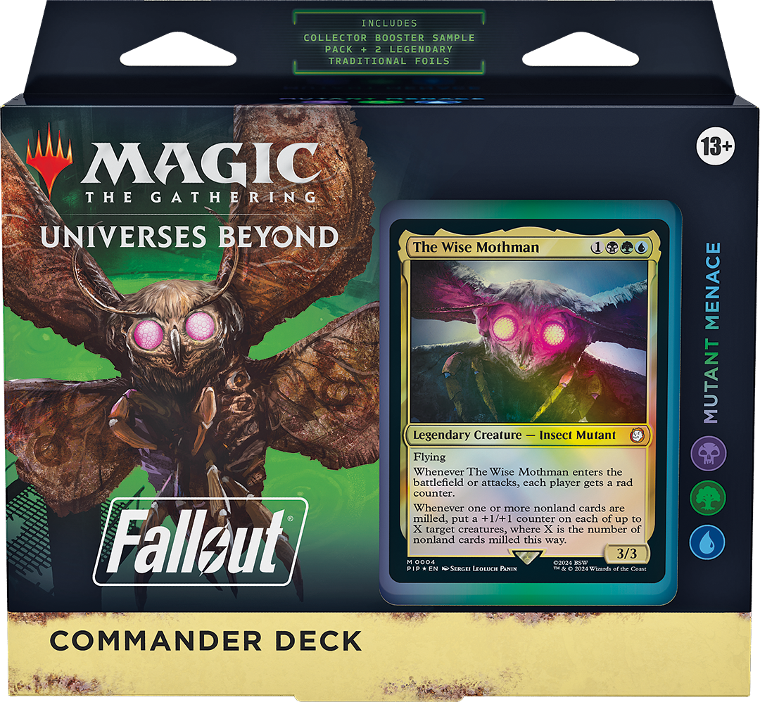 Magic: The Gathering Fallout Commander Deck Mutant Menace image 1