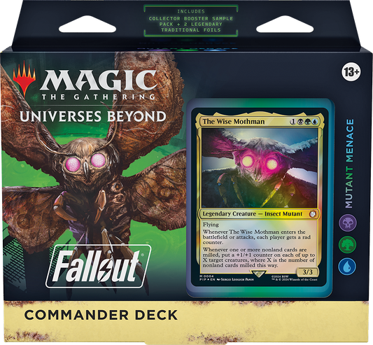 Magic: The Gathering Fallout Commander Deck Mutant Menace