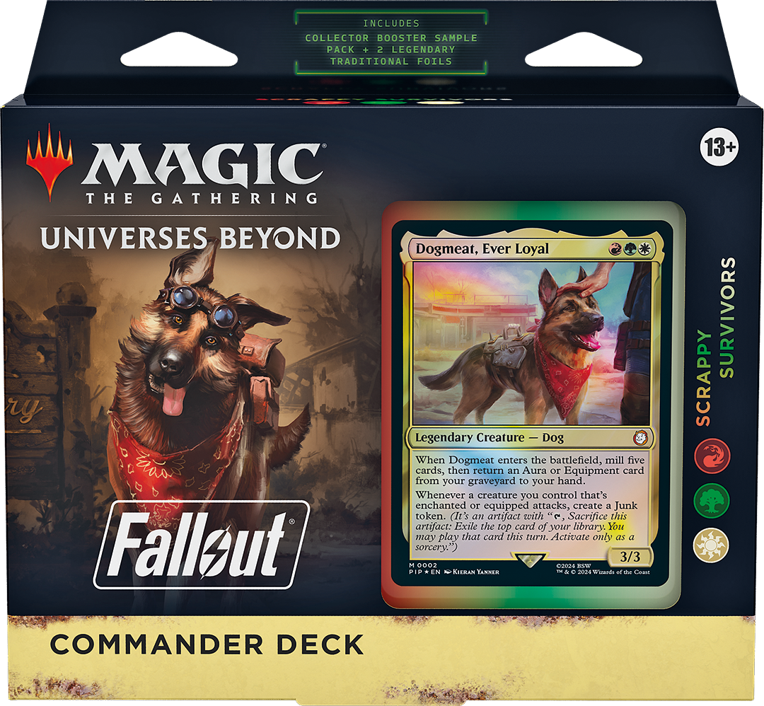 Magic: The Gathering Fallout Commander Deck Scrappy Survivors image 1