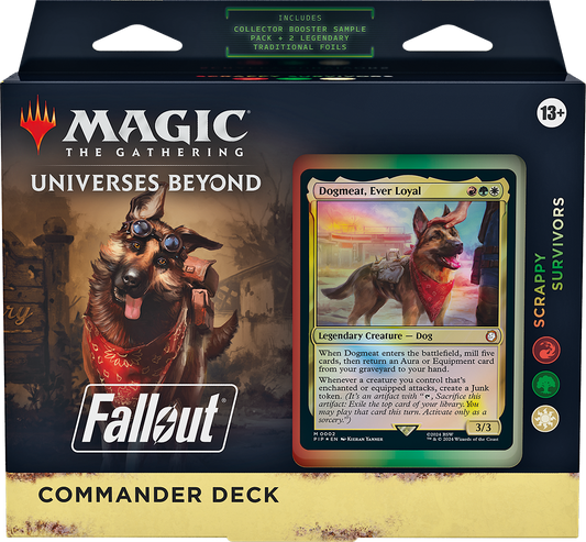 Magic: The Gathering Fallout Commander Deck Scrappy Survivors