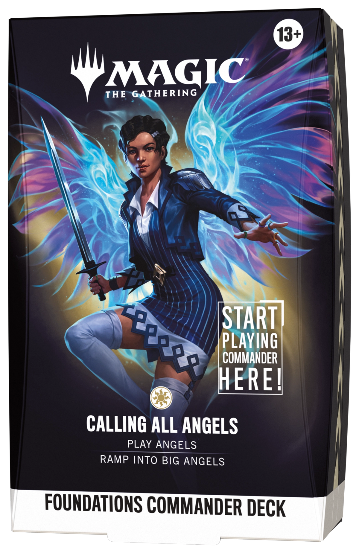 Magic: The Gathering Foundations Commander Deck Calling All Angels official product image image 1