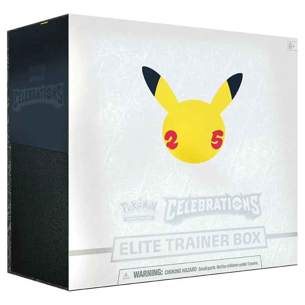 Pokemon TCG Celebrations 25th Anniversary New Sealed Elite Trainer Box ETB FRENLY BRICKS - Open 7 Days