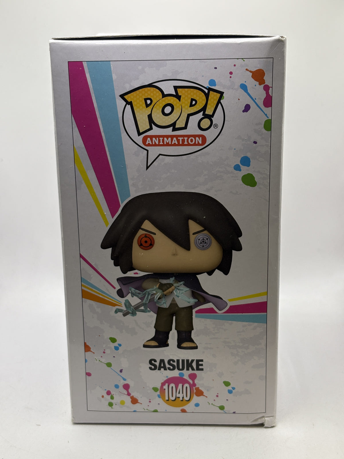 Funko POP! Animation Boruto Naruto Next Generations #1040 Sasuke Vinyl Figure Special Edition - Box DMG — left image 4