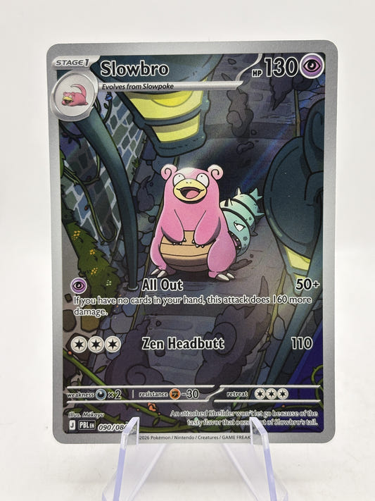 Slowbro 090/084 Illustration Rare Pitch Black Pokémon TCG (NM) — front