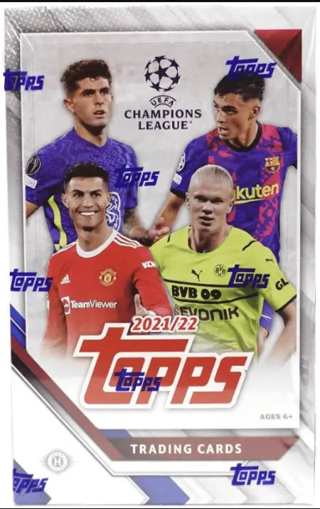 2021-22 TOPPS UEFA CHAMPIONS LEAGUE COLLECTION SOCCER HOBBY BOX FRENLY BRICKS - Open 7 Days