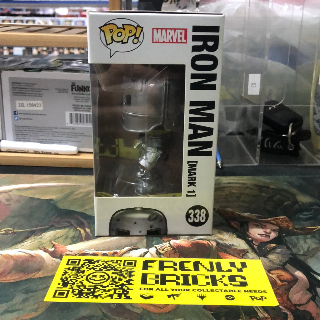 Funko POP Vinyl - Marvel - The First 10 Years - Iron Man Mark 1 - #338 - SC 2018 FRENLY BRICKS - Open 7 Days