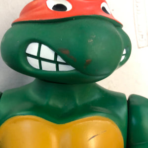 Vintage 1989 TMNT Teenage Mutant Ninja Turtles Michelangelo Large 13