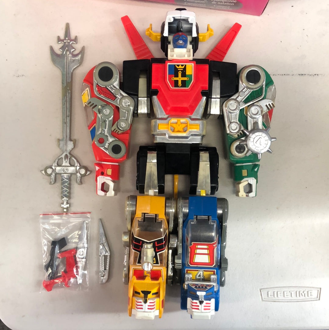 Vintage & Original 1981-1985 Voltron Lions Defenders of the Universe Lion set Robot. FRENLY BRICKS - Open 7 Days