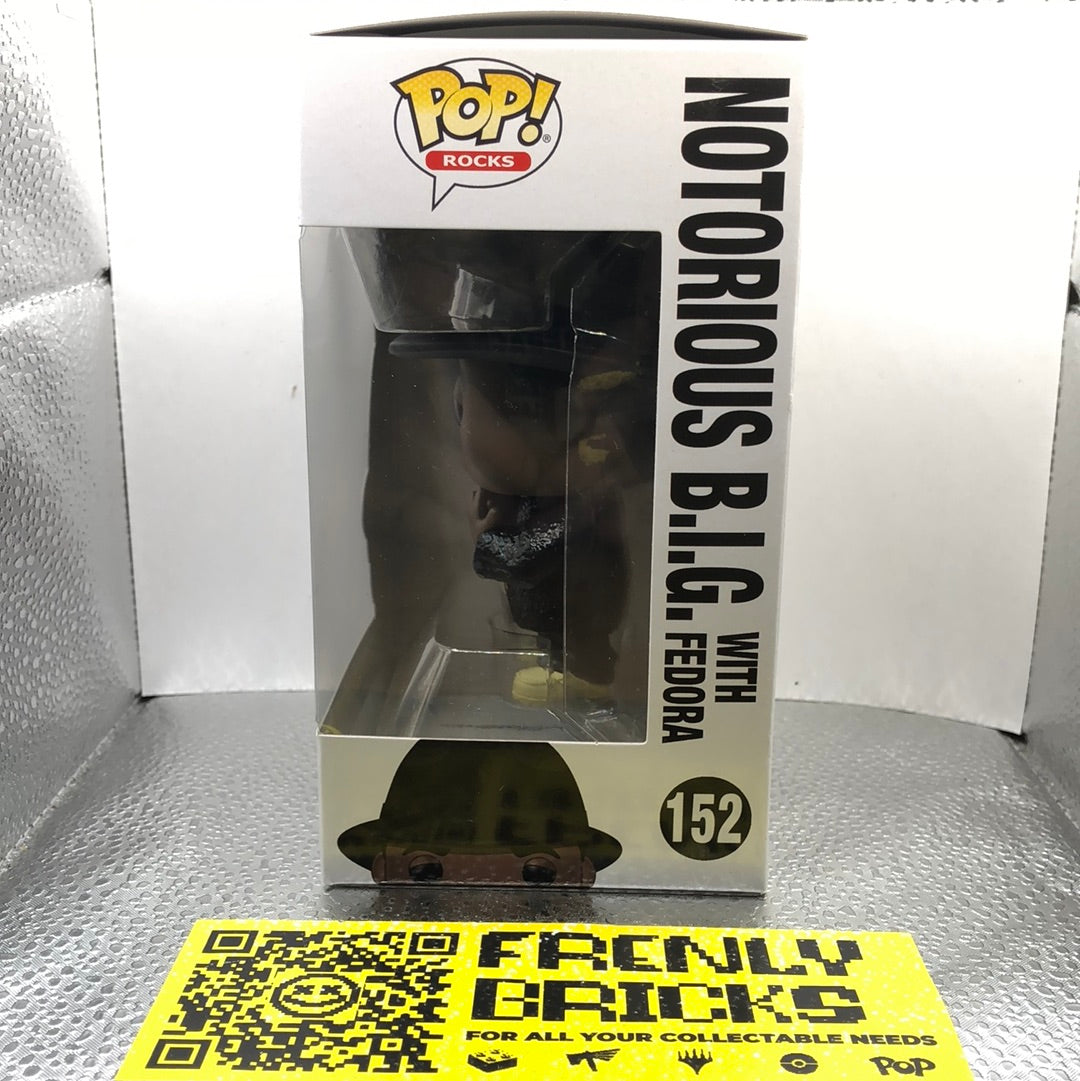 Funko Pop! Rocks Notorious B.I.G #152 Vinyl Figure FRENLY BRICKS - Open 7 Days