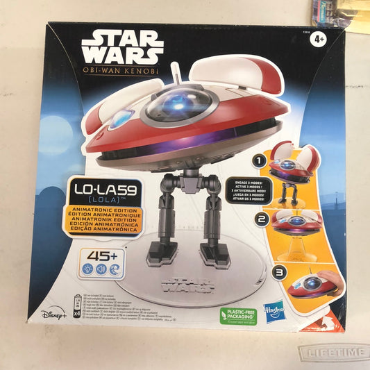 Star Wars L0-LA59 (Lola) Animatronic Edition Obi-Wan Kenobi Electronic Droid Toy FRENLY BRICKS - Open 7 Days