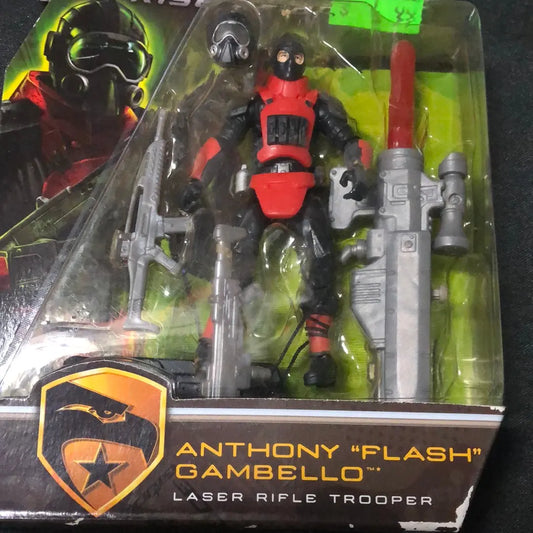 GI Joe Rise of Cobra Anthony Flash Gambello Figure Original Blister Card FRENLY BRICKS - Open 7 Days