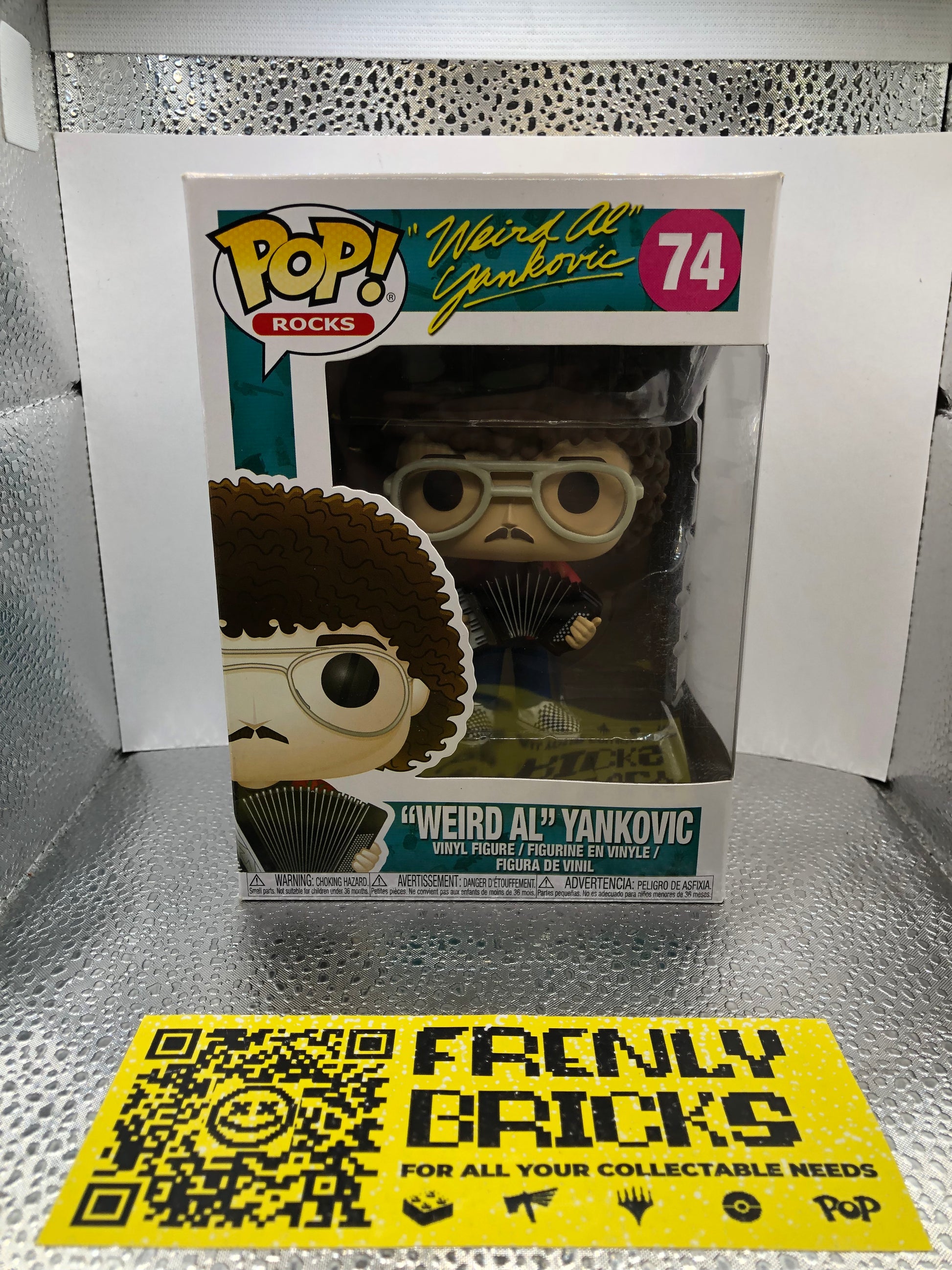 Weird Al Yankovic 74 Funko Pop Rocks Vinyl Accordion FRENLY BRICKS - Open 7 Days