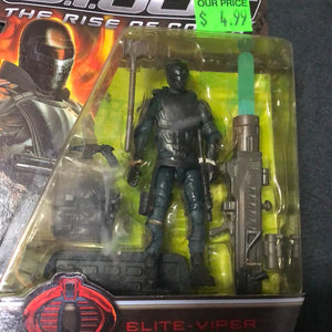 2008 G.I. Joe The Rise of Cobra Movie Elite Viper Regiment Officer Action Figure FRENLY BRICKS - Open 7 Days