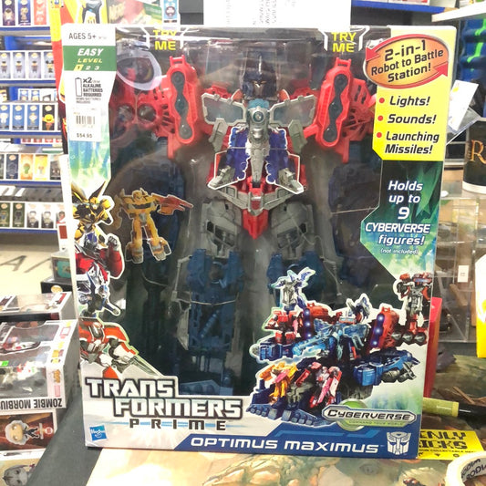 2011 Transformers Prime OPTIMUS MAXIMUS (Cyberverse * Hasbro) NEW!! Sealed! FRENLY BRICKS - Open 7 Days
