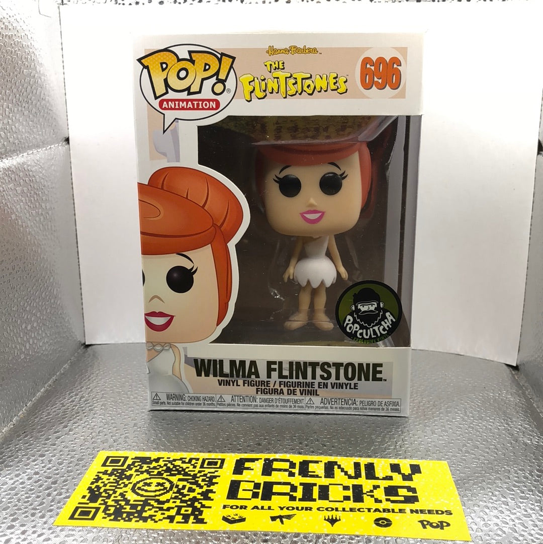 Funko Pop! Animation The Flinstones Wilma Flinstone #696  w/ Protector FRENLY BRICKS - Open 7 Days