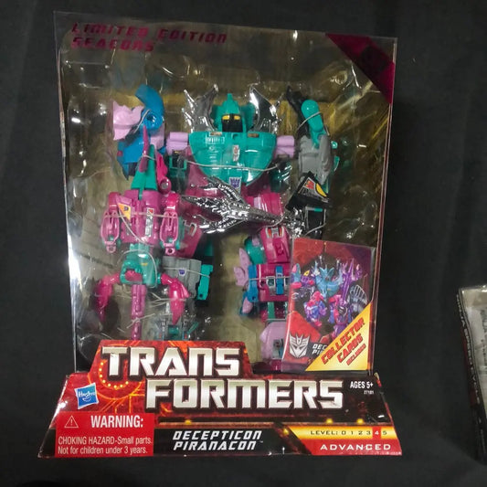 Hasbro Transformation Piranacon SEACONS G1 Model FIGURES  NEW IN BOX FRENLY BRICKS - Open 7 Days