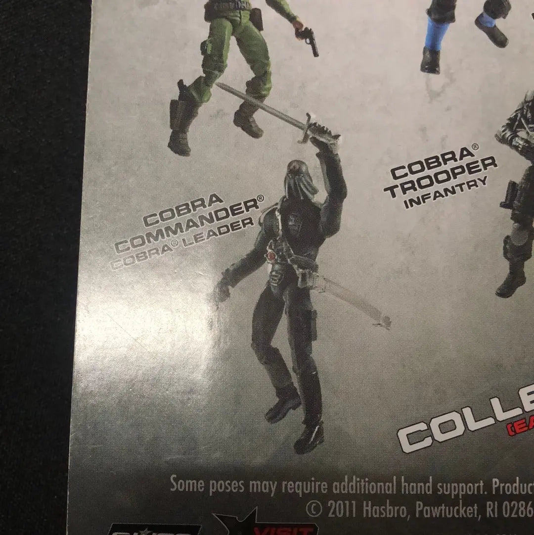 G.I.JOE 25th ANNIVERSARY DG DOLLAR GENERAL EXCLUSIVE: COBRA COMMANDER FRENLY BRICKS - Open 7 Days