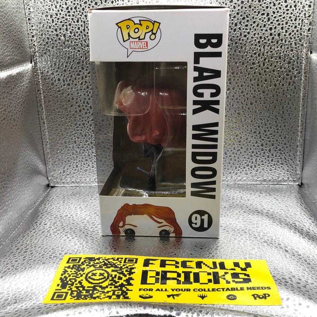 Funko Pop! Vinyl: Marvel - Black Widow #91 FRENLY BRICKS - Open 7 Days