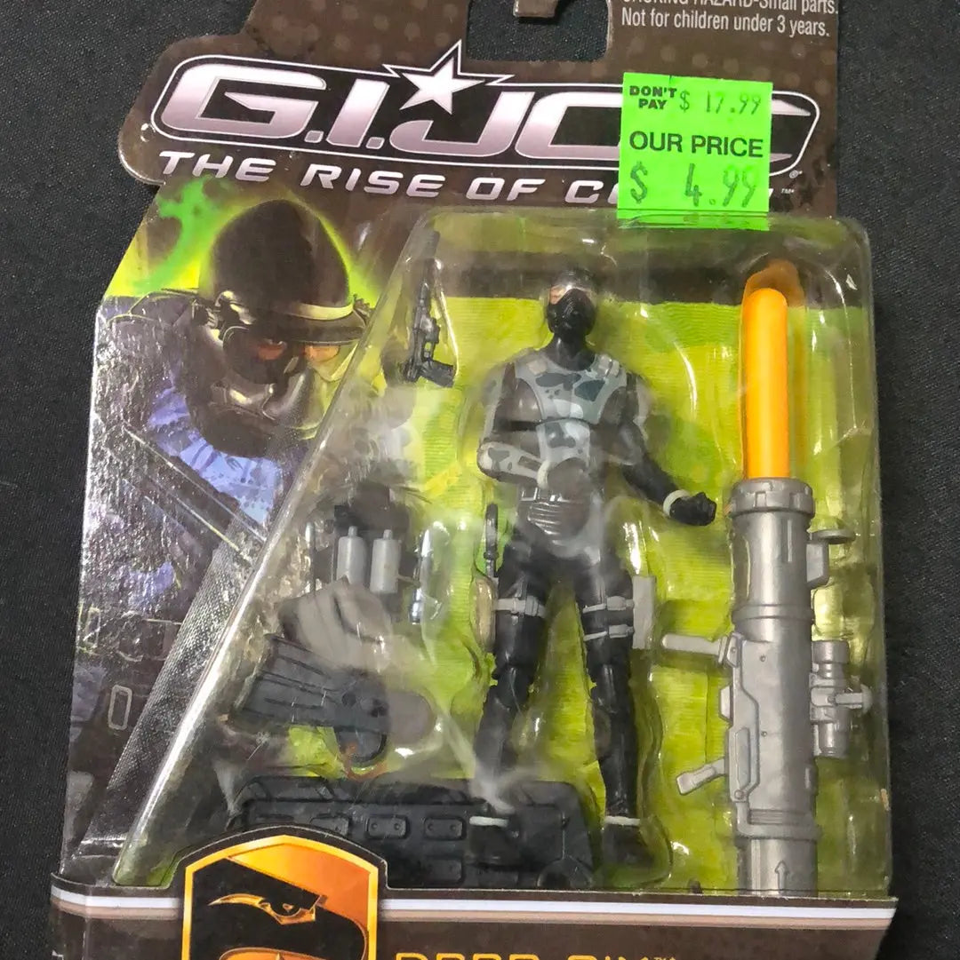 GI Joe Rise of Cobra Deep Six Combat Diver (2008) Hasbro Action Figure FRENLY BRICKS - Open 7 Days