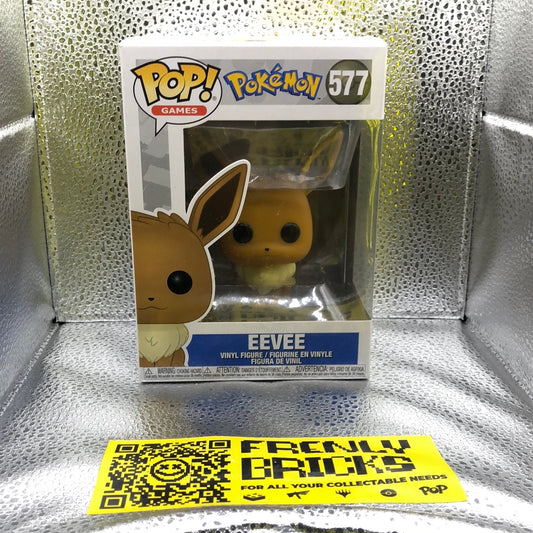 Funko POP! Games Pokemon Eevee #577 FRENLY BRICKS - Open 7 Days